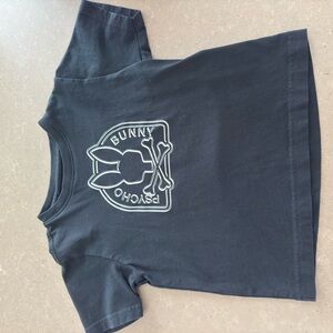 Psycho Bunny Kids Navy Tee with Logo